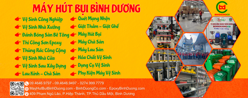 Máy hút bụi Bình Dương